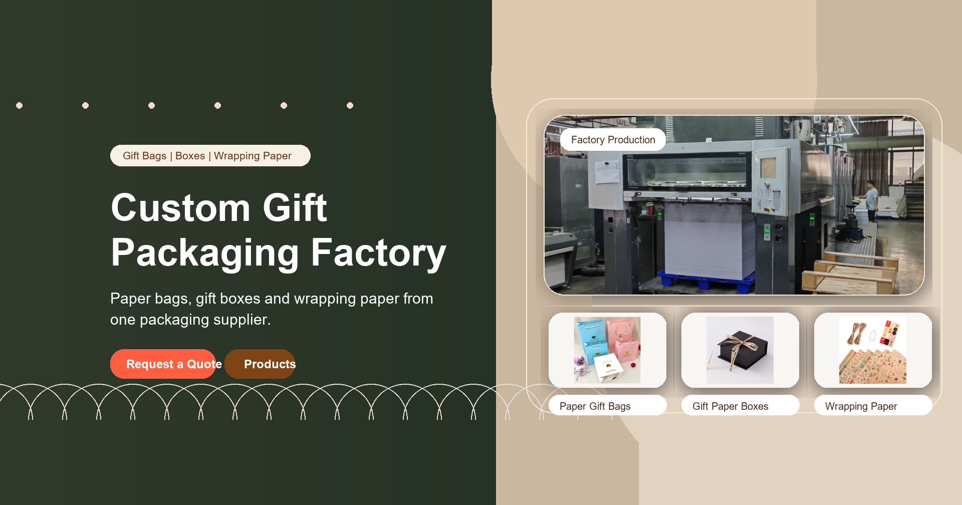 Custom Gift Packaging Factory