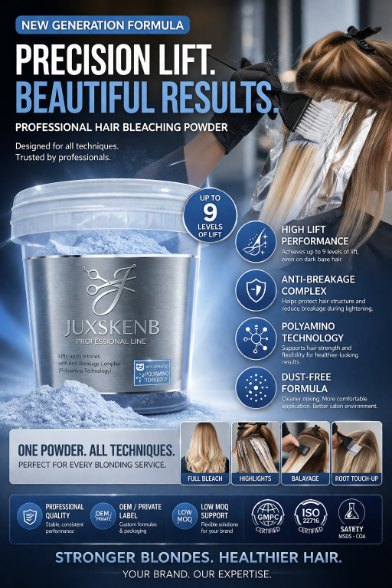 One Powder, Multiple Applications: Simplifying Professional Blonding for Modern Salons