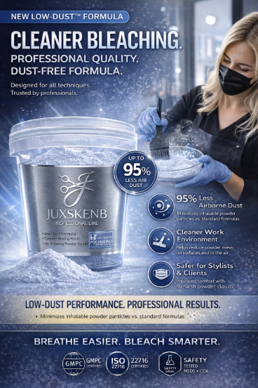 Dust-Free Bleaching: Why Salon Professionals Are Prioritizing Cleaner, Safer Lightening Systems